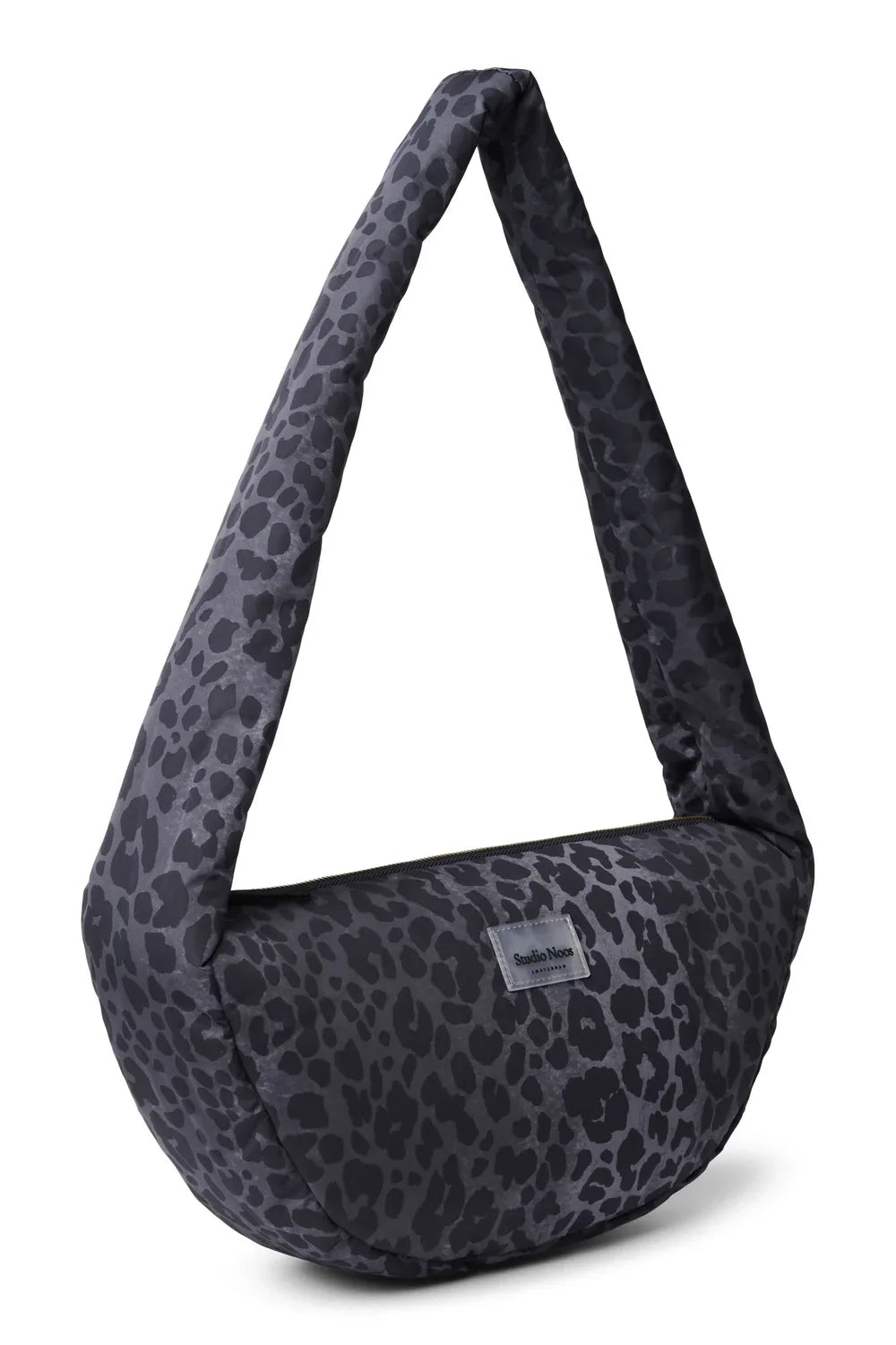Leopard Puffy Mini Cross Body Bag