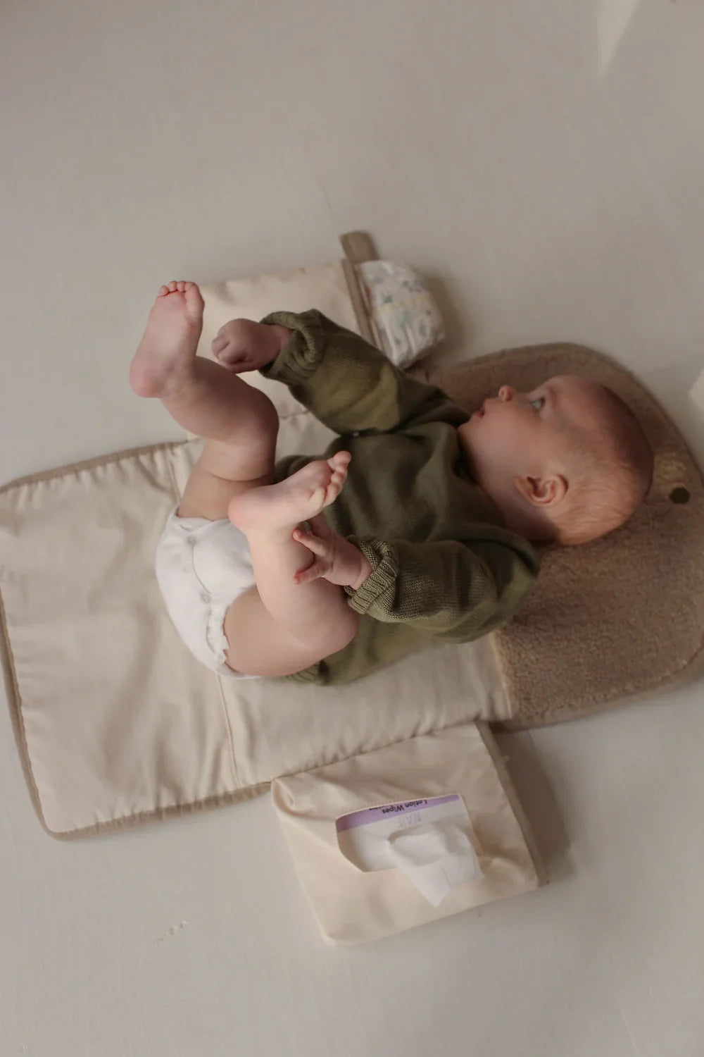 Ecru Teddy Parent On The Go Gift Set