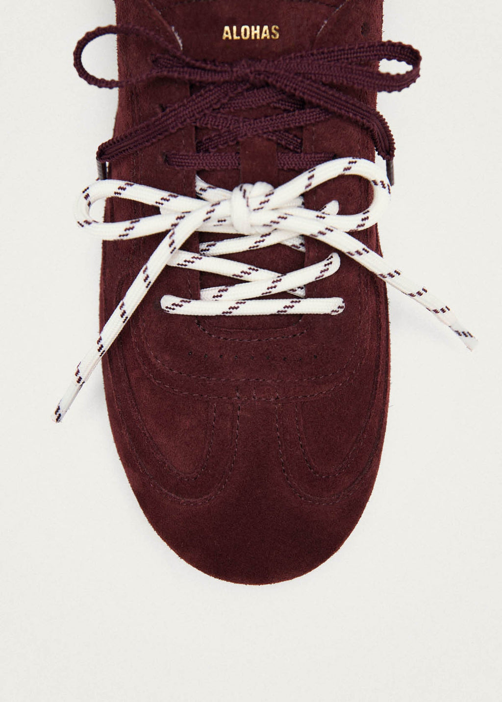 Tb.24 Suede Burgundy Leather Sneakers