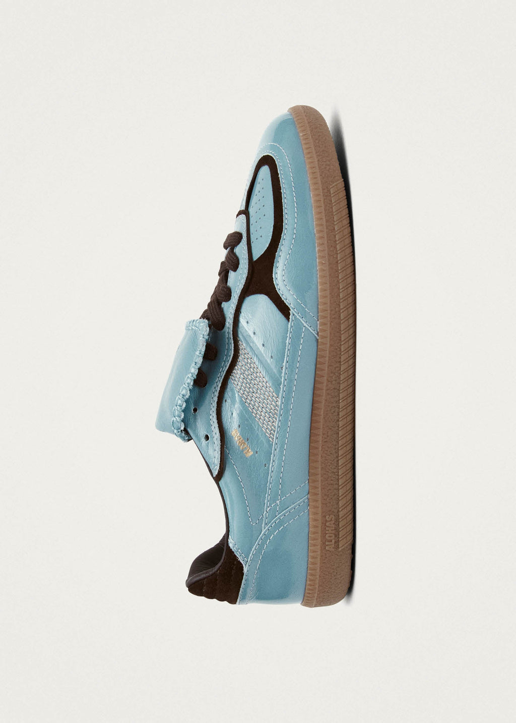 Tb.490 Club Grey Blue Patent Leather Sneakers