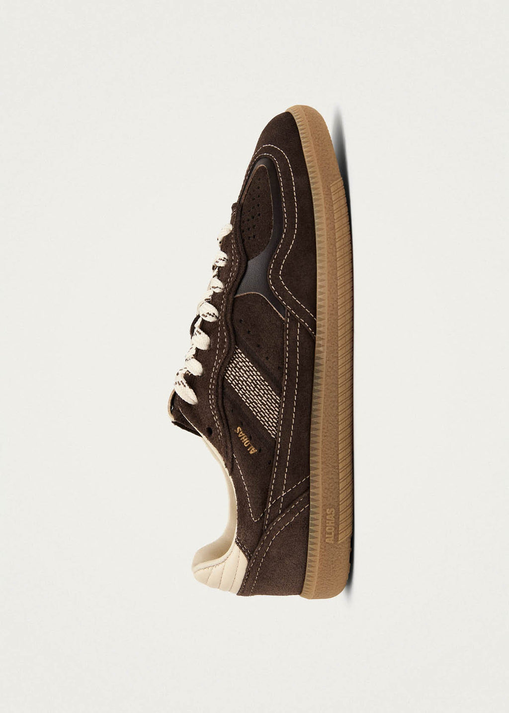 Tb.490 Rife Chocolate Cream Leather Sneakers
