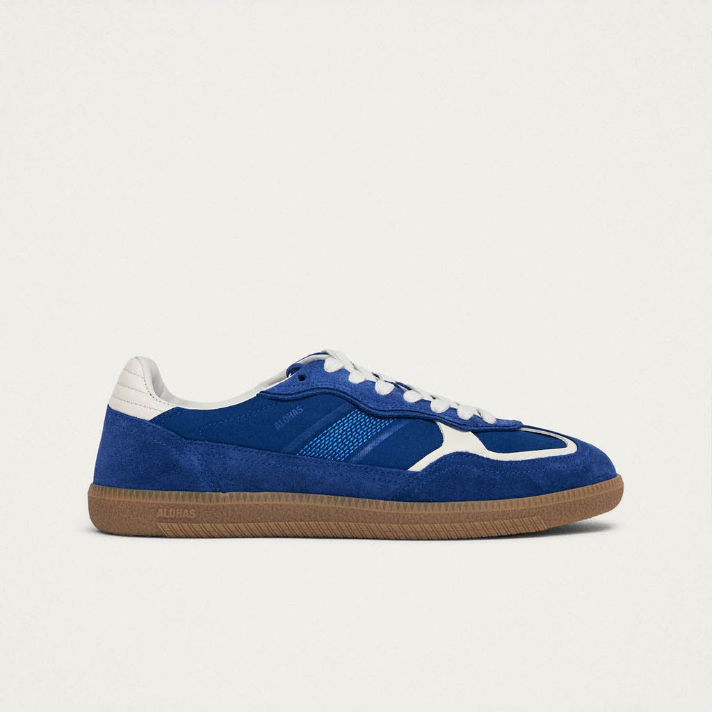 Tb.490 Rife Sheen Blue Leather Sneakers